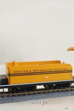 Bachmann on30 Bumble Bee & Freight Car Train Rio Grande Steam Locomotive D&RGW