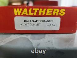 Bart Train A Unit Dummy (walthers) Ho Scale New Rare Legacy Car