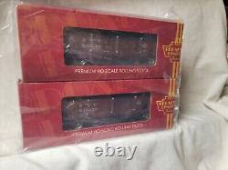 Broadway Limited HO Trains 4-Pack Set NYC New York 70 Ton 3-Bay Hopper Car 7376