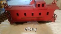 Buddy L Outdoor Train 963Locomotive Tender & Cars With 100 ft Track(Make Offer!)