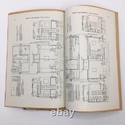 Car Builders Cyclopedia Railroad Train Locomotives 1900's Spring Bound Sections