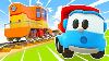 Car Cartoons U0026 Car Cartoon Full Episodes Leo The Truck U0026 Train Station For Trains