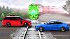 Cars Vs Train Tracks Beamng Drive Long Video Special