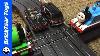 Cars Vs Trains Slot Car U0026 Train Crashes With Thomas The Tank Engine And More