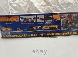 Caterpillar 75th Anniversary Rail King Train Set