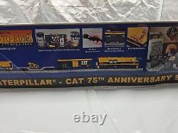 Caterpillar 75th Anniversary Rail King Train Set