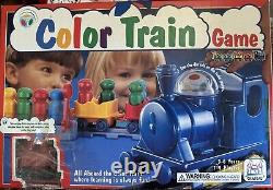 Chateau Color Train game COMPLETE RARE Children's Game Locomotive Railroad