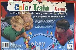 Chateau Color Train game COMPLETE RARE Children's Game Locomotive Railroad