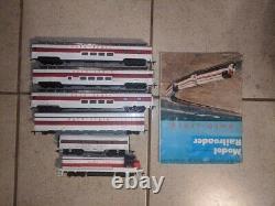 Complete Set of Auto Train Athearn Dual Fly Wheel Locomotive and cars