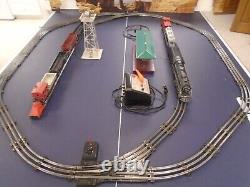 Complete Working LIONEL 2046 HUDSON Locomotive & Tender 8 Car Train Set Layout