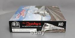 Con-Cor 001-8721 HO Scale Burlington Streamline Motor Train The Zephyr 3-Car