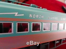 Con-Cor 01-008719 HO North Shore Line Train #2 ELECTROLINER Powered 4-Car #F82