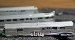 Con-Cor Burlington Pioneer Zephyr Train Post WWII 3 car set N scale