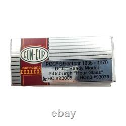 Con-Cor HO PCC Streetcar Trolley Pittsburgh Car 1112 Kennywood DCC Ready 93005