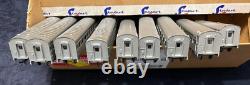 Con-Cor Ho Scale PRR Corrugated Passenger Train Set with Two Atlas FP7 Loco's