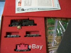 Con-cor Rivarossi Log Train Set Loco Old Time Log Cars Bobber Logging Building