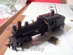 Con-cor Rivarossi Log Train Set Loco Old Time Log Cars Bobber Logging Building