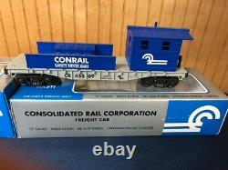 Conrail K Line 5 unit work train K-1202 with GG1 Locomotive and 4 operating cars