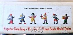 Corkey's Flyer Carnival HO Train Set with Locomotive Box Car Ferris Wheel & Power