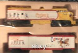 Corkey's Flyer Carnival Train Set with Locomotive Box Car Ferris Wheel (Shelf)