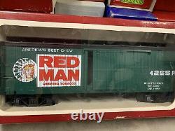 Delton Locomotive Works Redman Tobacco Box Car #4255R G SCALE TRAIN