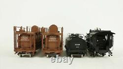 Division Point O Southern Pacific T1 4-6-0 Steam Engine Fire Train & Water Cars