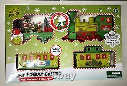 Dr Seuss Grinch Holiday Express 36 Pc Train Set 65th Anniversary Special Edition