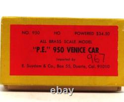 E. Suydam & Co. Importers #950 Pacific Electric Venice Car Ho Brass Painted