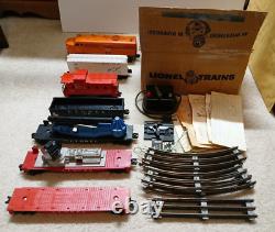 Early 1960s Lionel Diesel Locomotive, Train Cars and Accessories