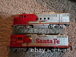 Eleven (11) Different Train Cars/Engines Santa Fe, AHM, Bachmann