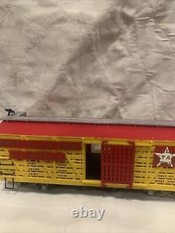 Emmett Kelly jr Bachmann circus train Set. Locomotive, Coal Car, Animal Hauler