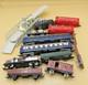 European Oo Guage Vintage Model Trains, 10 Cars, 1 Locomotive, 90+ Track Pieces
