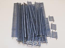 European OO Guage Vintage Model Trains, 10 cars, 1 locomotive, 90+ track pieces
