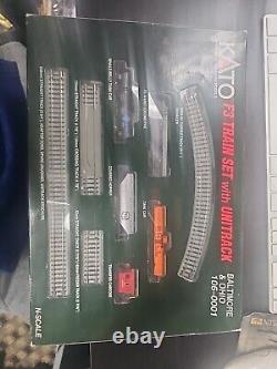 F3 TRAIN SET BALTIMORE & OHIO N Scale Kit KATO 106-0001 Model Railroad