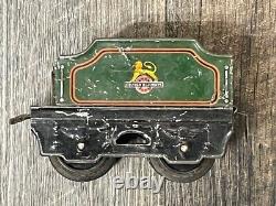 Five Cars Tin Hornby Meccano O Gauge Train Engines, Coal Tender, Tracks, & More