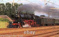 Fleischmann N' Zugset Gambrinus DB F-train BR 01 steam locomotive + 3 Pass. Car