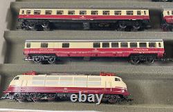 Fleischmann Trans Europe Express Engine & 6 cars DCC with Sound