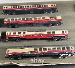 Fleischmann Trans Europe Express Engine & 6 cars DCC with Sound