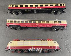 Fleischmann Trans Europe Express Engine & 6 cars DCC with Sound