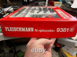 Fleischmann piccolo 9381 ICE2 InterCity Express 3 car set Track and Transformer