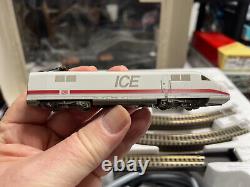 Fleischmann piccolo 9381 ICE2 InterCity Express 3 car set Track and Transformer