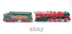 Franklin Mint HO Trains X- Mas NPL North Pole Limited Steam Locomotive Tender +3