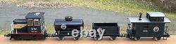 G-Scale Southern Pacific Black Widow Train Piko 25 Loco & 3 HLW Cars LIMITED RUN