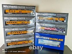 George Bush Funeral Train by Walthers HO Locomotive & 6 Cars with DCC and Sound