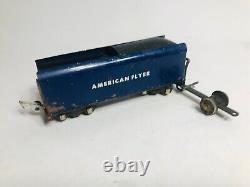 Gilbert American Flyer HO 30705 Box S Gauge Royal Blue Engine track train cars