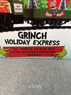 Grinch Holiday Express Train Set (36 Pieces) Collector's Edition Series 1 Tested