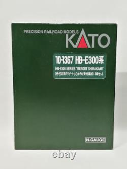 HB E300 Series Resort Shirakami Aoike Train 4 Car Set Model Number 10 1367 KATO