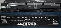 HO Brass Erie Limited New York Central E7 A & B Locomotives and 9 Car Train Set