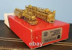 HO Brass Westside SP 4-6-0 T-1 Fire train with water cars