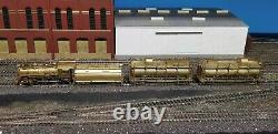 HO Brass Westside SP 4-6-0 T-1 Fire train with water cars